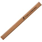 SA20411 Natural Finish Carpenter Pencil With Custom Imprint